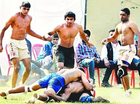 Punjab is Champion in Gatka and kabaddi match 